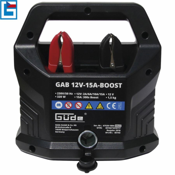 Güde 85143 Automatická nabíječka bat.   
