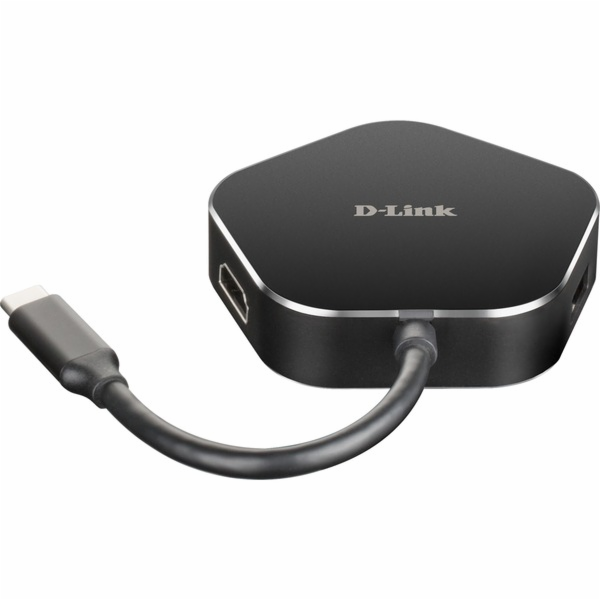 D-Link DUB-M420 4v1 USB-C Hub s HDMI/USB-C nabíjecím port...