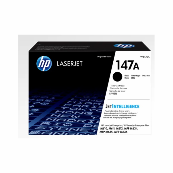 HP 147A Black LaserJet Toner Cartridge (10,500 pages)