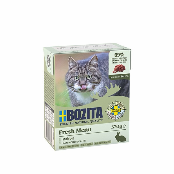 BOZITA Fresh Menu Rabbit in sauce - mokré krmivo pro kočk...