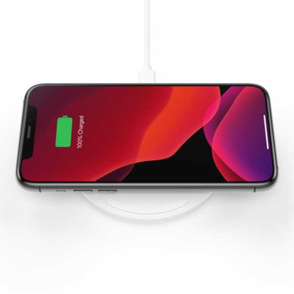 Belkin WIA001vfWH Belkin 10W Bezdrátová plochá nabíječka,...