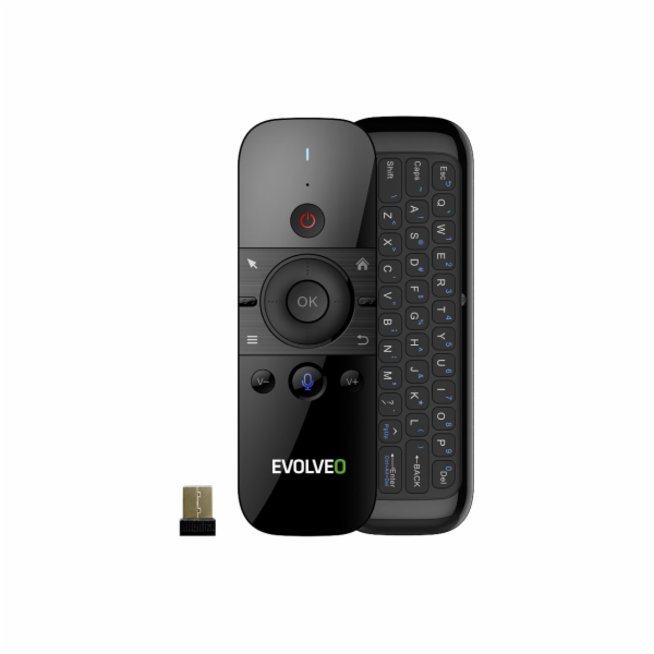 EVOLVEO FlyMotion D1, bezdrátová gyroskopická myš s kláve...