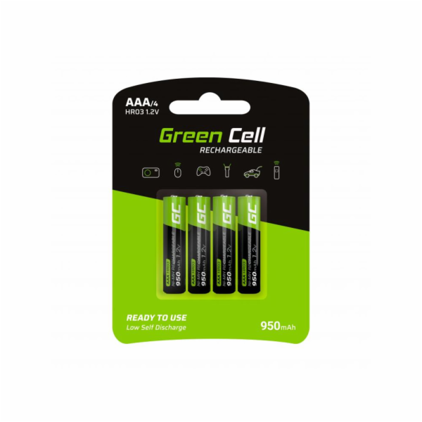 Baterie Green Cell Greencell AAA / R03 950mAh 4 ks.