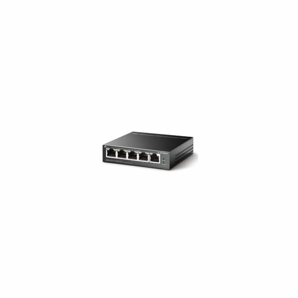 TP-Link switch TL-SF1005LP (5x100Mb/s, 4xPoE, 41W, fanless)