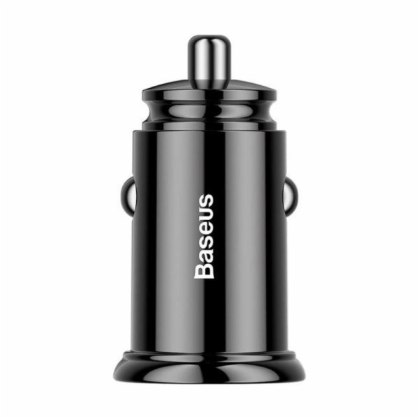 Nabíječka do auta USB 2.0 -USB-C 30W, černá