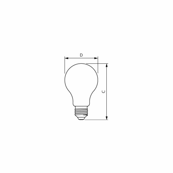 LED žárovka PHILIPS, A67, E27, 13 W, 2000 lm, 4000 K