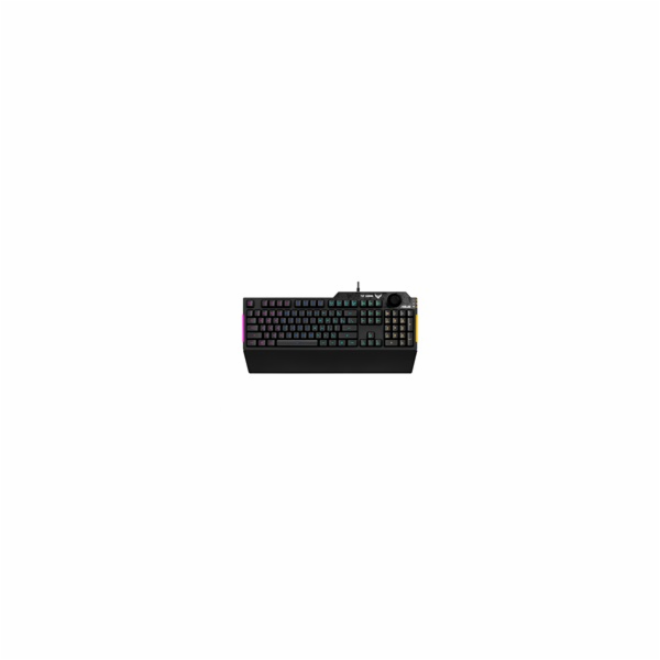 ASUS klávesnice TUF GAMING K1 (RA04), membránová, US, černá