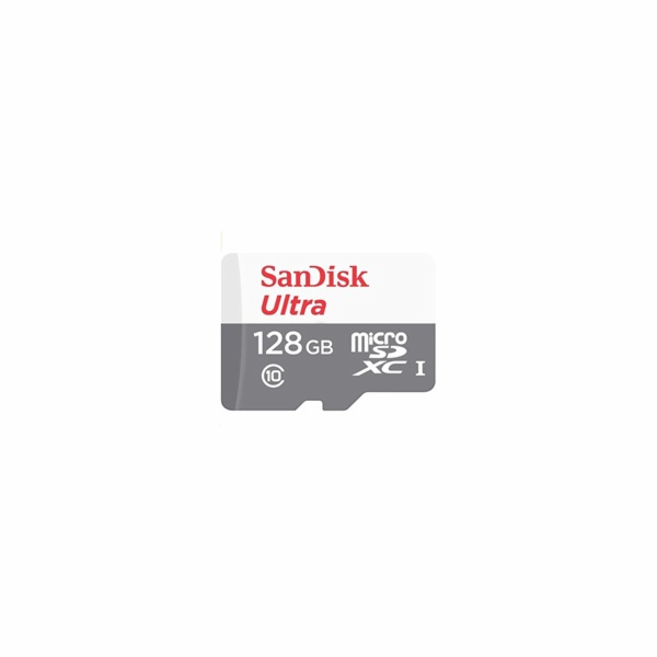Sandisk MicroSDXC karta 128GB Ultra (100MB/s, Class 10 UH...