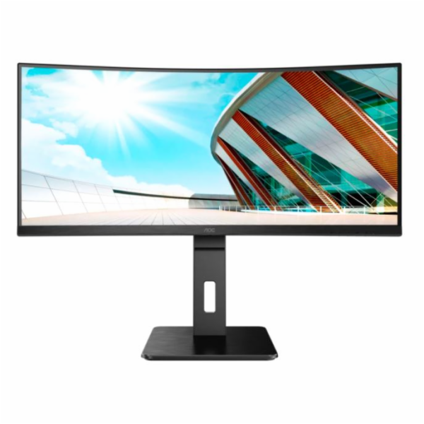AOC 34" LED CU34P2A / zakřivený/ VA/ 3440x1440@100Hz/ 1ms...