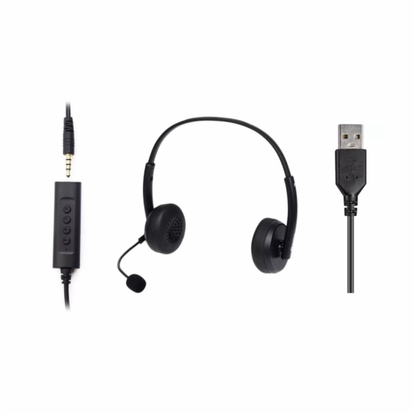 Sandberg 126-21 2in1 Office Headset Jack+USB