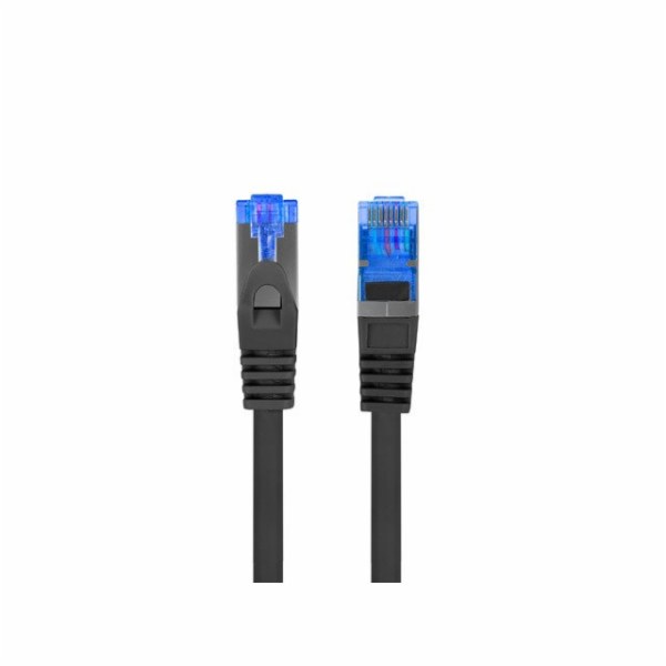 LANBERG Patch kabel CAT.6A FTP LSZH CCA 10M černý Fluke P...