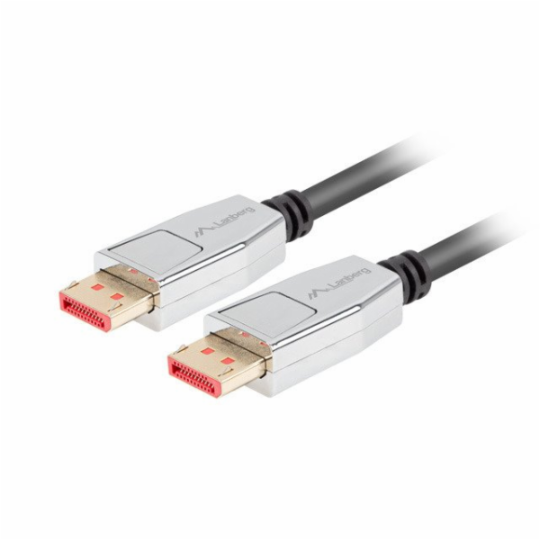 Kabel DISPLAYPORT M / M 20 PIN V1.4 1M 8K černý