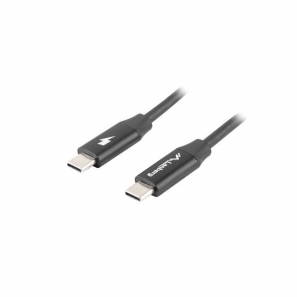 Lanberg CA-CMCM-40CU-0018-BK USB-C M / M 2.0, 1,8m LANBER...