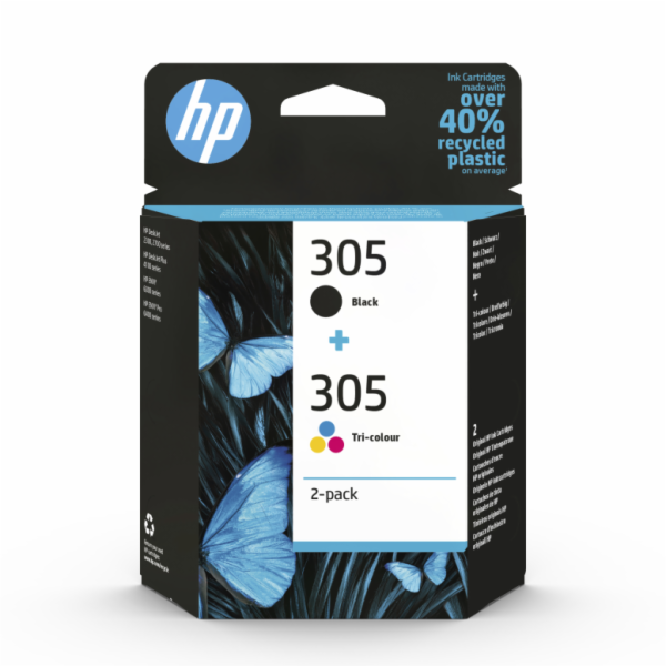 HP ink 6ZD17AE#301  HP 305  originální b