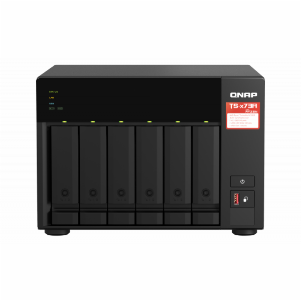 QNAP TS-673A-8G (Ryzen 2,2GHz / 8GB RAM / 6x SATA / 2x M....