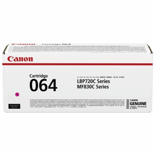 Canon 4933C001 - originální Canon TONER CRG 064M purpurov...