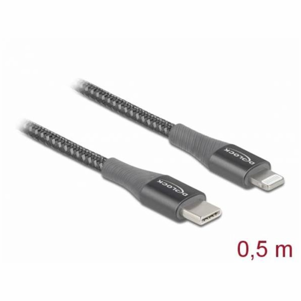 Delock Datový a nabíjecí kabel USB Type-C na Lightning pr...