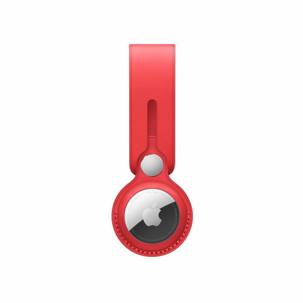 Apple AirTag kožené poutko (PRODUCT) RED