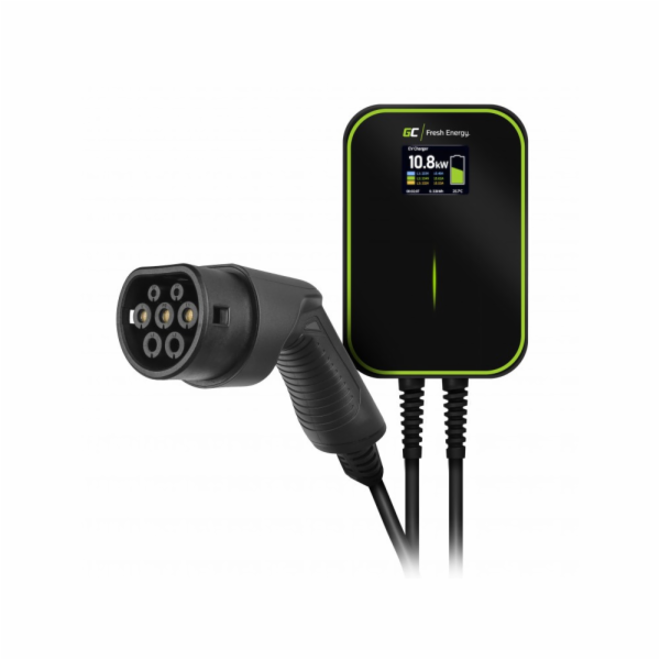 Nabíječka Green Cell Wallbox GC EV PowerBox 22kW s kabele...