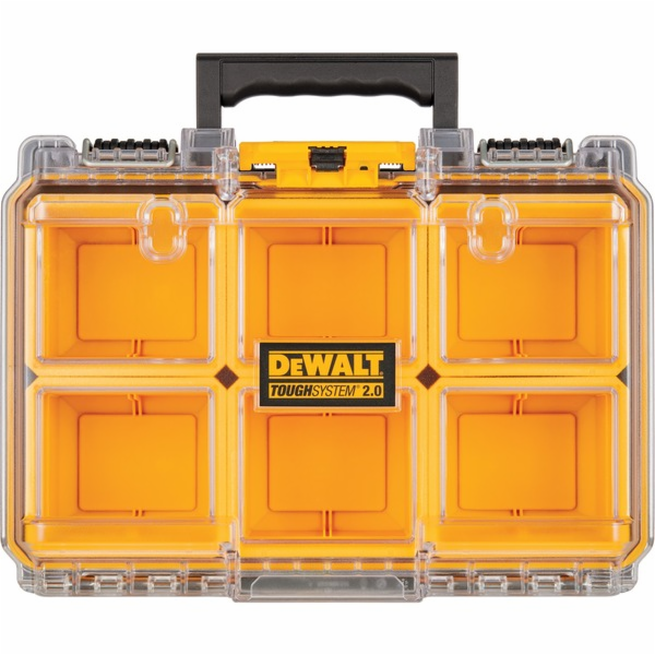 Dewalt TOUGHSYSTEM 2.0 Organizér poloviční velikosti, hlu...