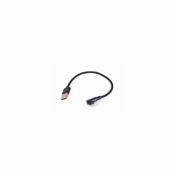 Gembird kábel nabíjací Lightning 8-pin (M) 90° na USB 2.0...
