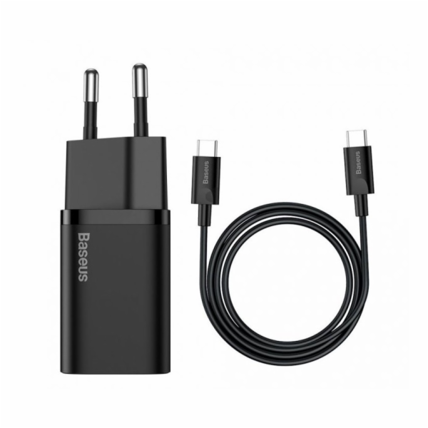 Baseus Super Si rychlonabíječka 1C 25W EU + kabel Type-C/...