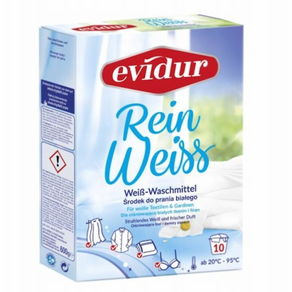 Evidur prášek pro bílou Evidur Gardinen 600 g - 10 WL Uni...