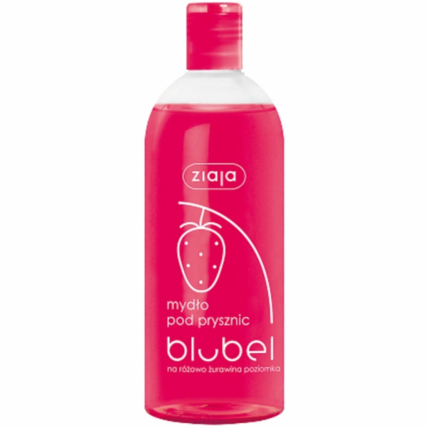 Ziaja Fruity Cranberry & Wild Strawberry Shower Gel 500ml 
