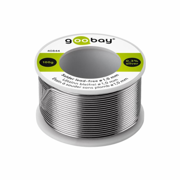 Goobay bezolovnatý pájecí plech 1mm 100g (40844)