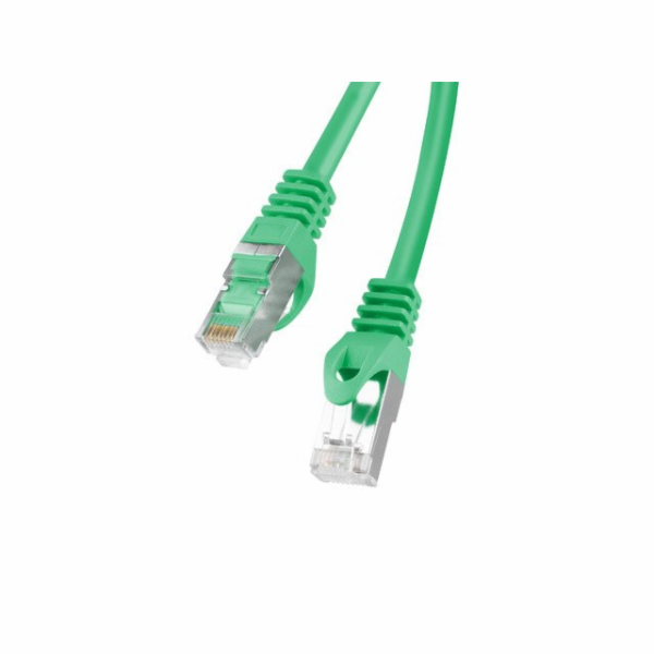 LANBERG Patch kabel CAT.6 FTP 1.5M zelený Fluke Passed  