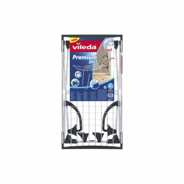 Sušička prádla Vileda Premium 2v1 180 cm (157332)