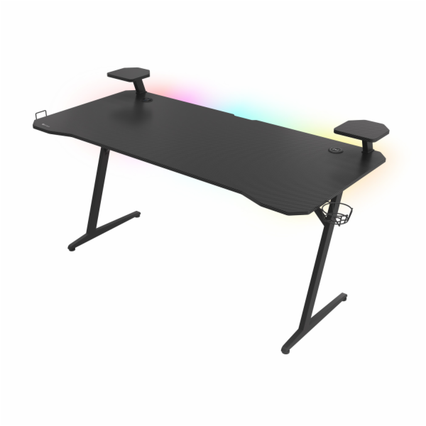 Genesis Holm 510 RGB - herní stůl s RGB podsvícením, 160x...
