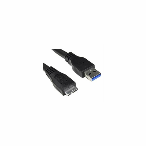 Akyga kabel USB 3.0 A-microB 1.8m/černá 