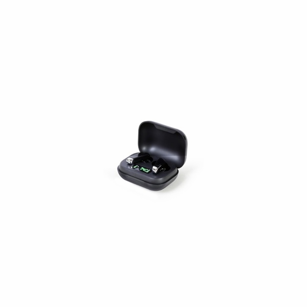 GEMBIRD sluchátka FitEar-X300B, Bluetooth, TWS, černá