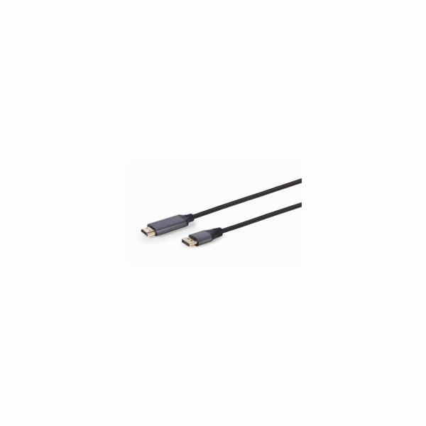 Gembird kábel DisplayPort (M) na HDMI (AM), 4K, Premium S...