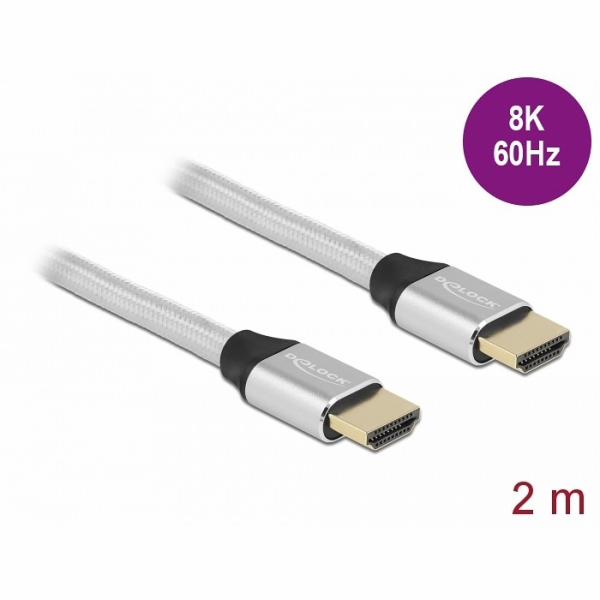 DeLOCK Ultra High Speed HDMI kabel 48Gbps 8K 60Hz