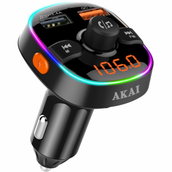 Transmiter AKAI, FMT-52BT, transmiter hovorů a audia, BT,...