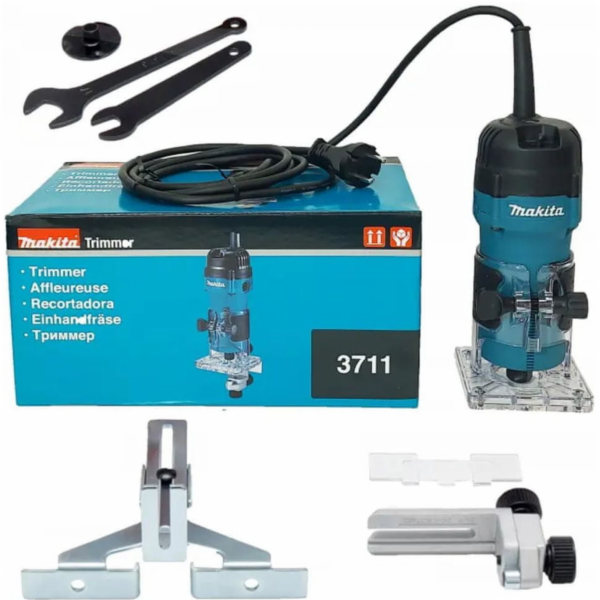 Makita 3711 Jednoruční frézka 6mm,530W