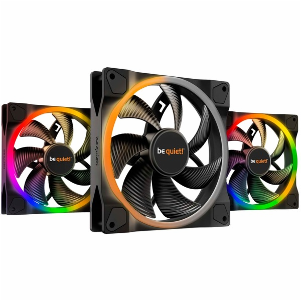 být zticha! Ventilátor Light Wings PWM 140mm Triple Pack ...