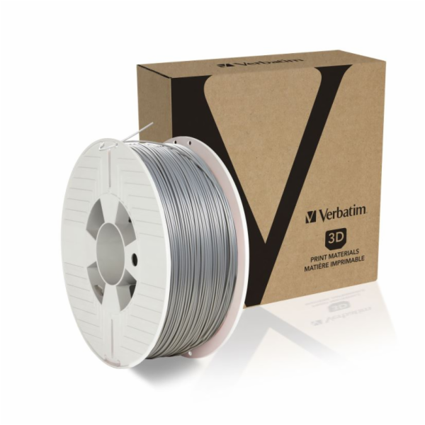Verbatim ABS struna 1,75 mm pro 3D tiskárnu, 1kg, Šedá (GY1)