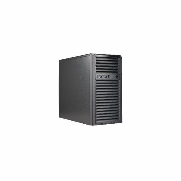 Supermicro CSE-731I-404B počítačová skříň Mini Tower Čern...