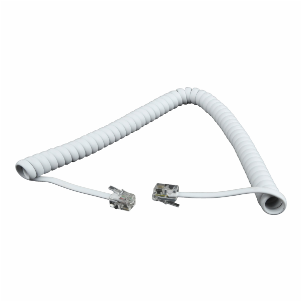 Gembird kabel k telefonnímu sluchátku, kroucený, RJ10 (4P...