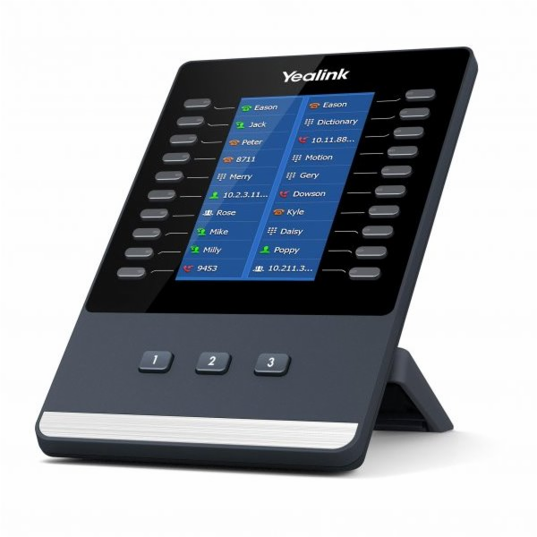 Yealink EXP43 modul, LCD displej, 20 program. tlačítek, k...