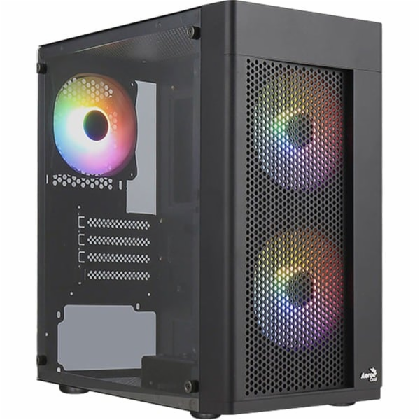 Hexform TG FRGB USB 3.0 Mini Tower černé pouzdro
