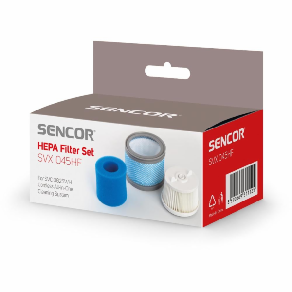 SENCOR SVX 045HF sada filtrů SVC 0825WH SENCOR