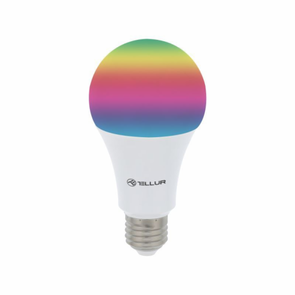 Chytrá žárovka Tellur WiFi E27 bílá/teplá/RGB, stmívač
