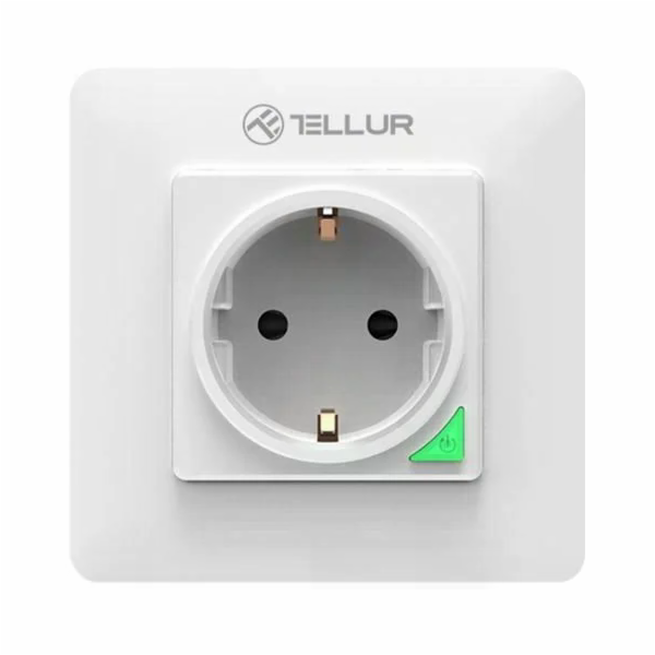 Tellur Smart WiFi zásuvka 3000w, 16A, bílá