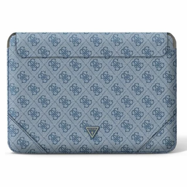 Guess Sleeve GUCS16P4TB blue Guess pouzdro 16" modré logo...