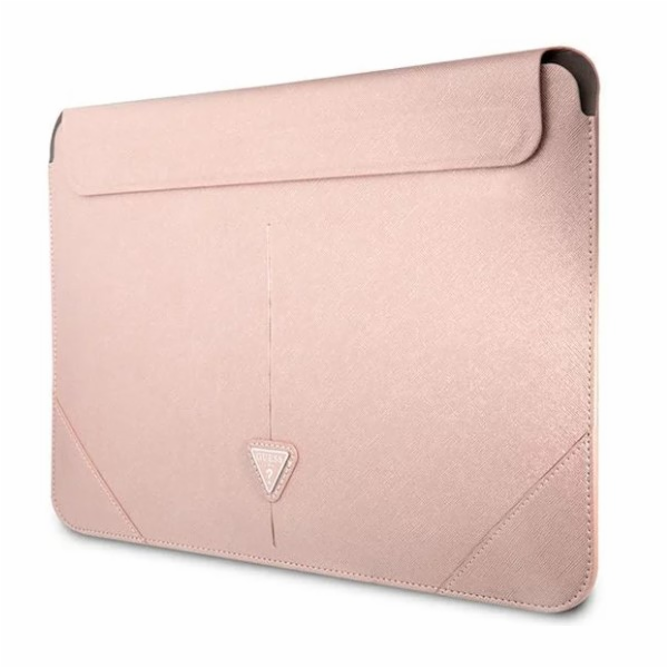 Guess Saffiano Triangle Metal Logo pouzdro na počítač 16"...