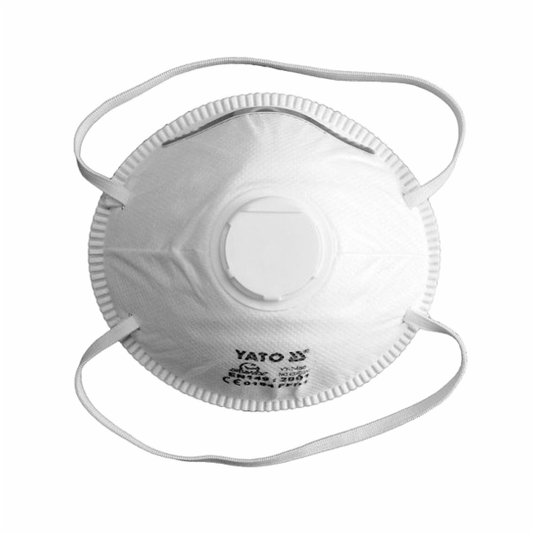 Maska protiprašná YATO YT-7486 3ks s ventilem
